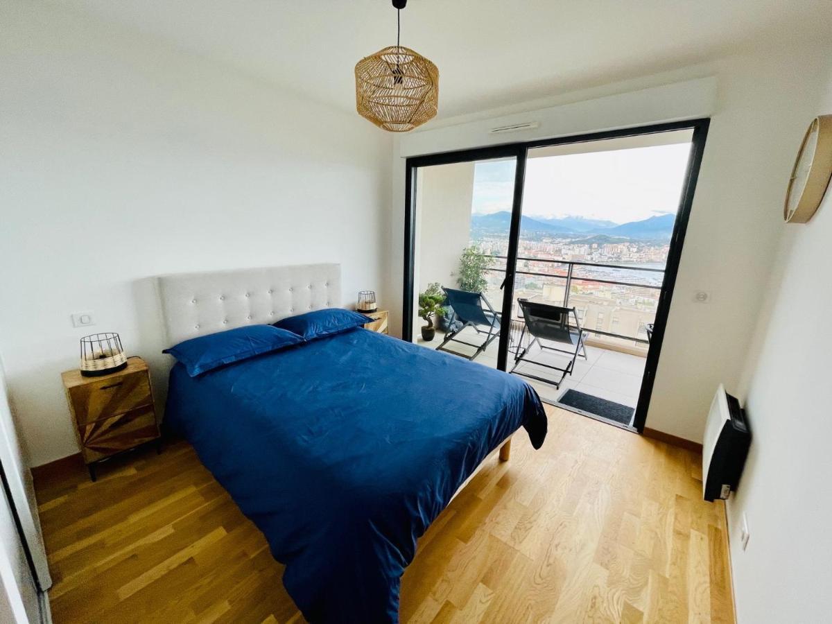 Ajaccio T2 Grand Standing Neuf Vue Mer Centre-Ville & Plages Luaran gambar