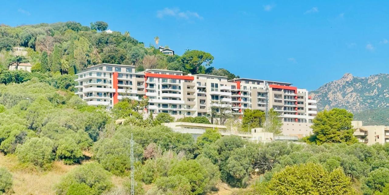 Ajaccio T2 Grand Standing Neuf Vue Mer Centre-Ville & Plages Luaran gambar